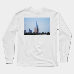 Chocolate Shard view from Greenwich Long Sleeve T-Shirt